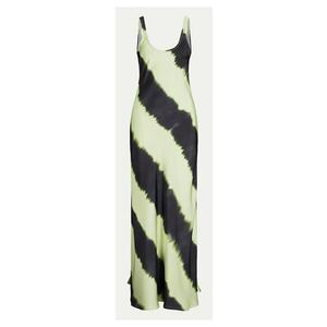 Rochie de vara dama 12270973 - Poliester - Verde/Negru imagine