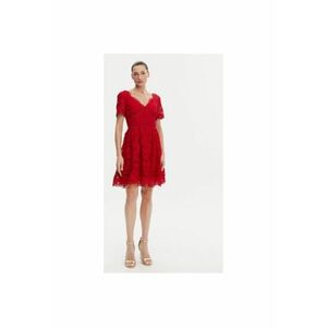 Rochie dama 251-ROMBRE - Poliester -Rosu - Rosu imagine