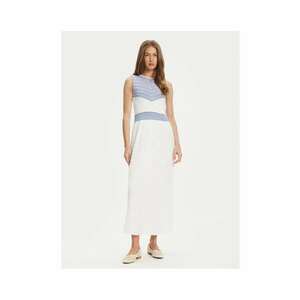 Rochie de vara dama 1194EV02A - Bumbac/Acril - Albastru - Albastru imagine