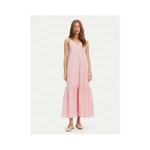 Rochie de vara dama 4SZRDV0B8 - Bumbac - Roz - Roz imagine