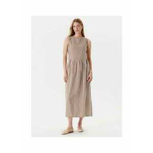 Rochie de vara dama 48I5DV0BK - Bumbac/In - Bej - Bej imagine