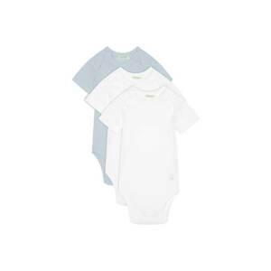 Set 3 Body-uri copii - Albastru - 100% bumbac imagine