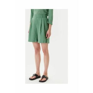 Pantaloni dama - 100% in - verde - Verde imagine