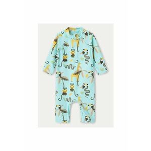 Costum de baie copii - NMMZILO - albastru - 80% poliamida - 20% elastan imagine