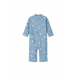 Costum de baie copii - IZVORUL DE MUNTE - albastru - 80% poliamida - 20% elastan imagine