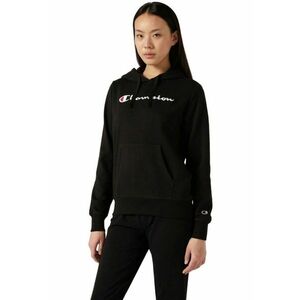 Hanorac sport dama poliester/bumbac - negru imagine