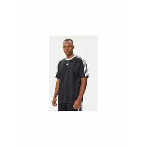 Tricou regular fit cu logo pe piept si dungi contrastante - 486794 - Negru imagine