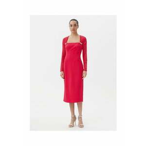 Rochie dama 541709 PROTOCOLLO - 47697 - Rosu imagine
