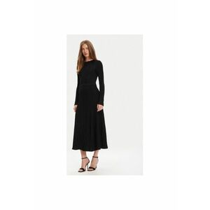 Rochie dama 1QMKDV01W - Viscoza/Poliester - Negru - Negru imagine