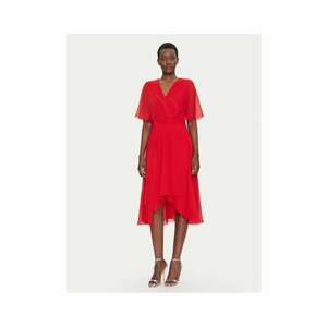 Rochie cocktail dama 5AI10200 - Sintetic - Rosu imagine