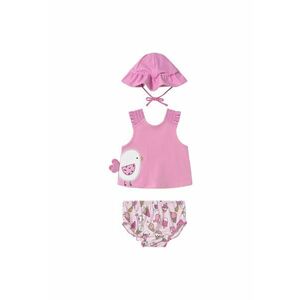 Costum de baie copii - 1668 44 - bumbac/poliester - roz imagine