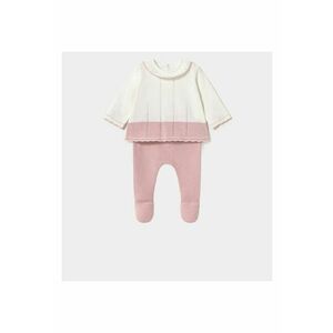 Compleu copii - 1587 94 bumbac - Alb/Roz imagine