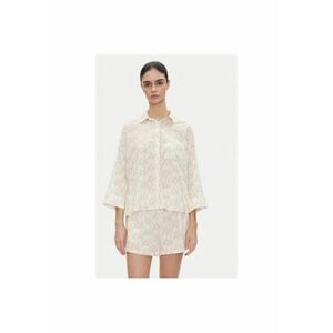 Pijama dama YI80048 - Bumbac/Viscoza - Bej imagine