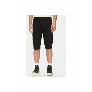 Pantaloni scurti din denim barbati 20713329 - Bumbac - Negru - Negru imagine