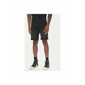 Pantaloni scurti din denim barbati 1016347 - Bumbac/Poliester - 29 US - Negru imagine