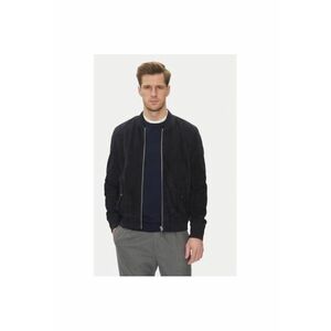 Geaca din piele barbati M888 - Piele intoarsa - Bleumarin - Bleumarin imagine