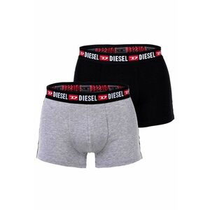 Set de boxeri cu banda logo in talie Shawn - 2 perechi - Negru/Gri imagine