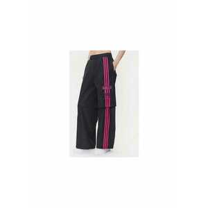 Pantaloni de trening ampli cu talie inalta imagine