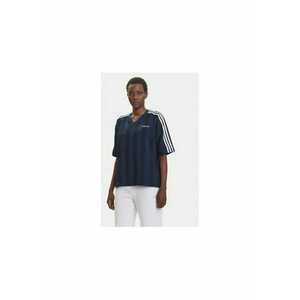 Tricou din poliester cu model cu dungi imagine