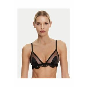 Sutien triunghiular din amestec de matase - O1E31T ONN35 N0000 - Negru imagine