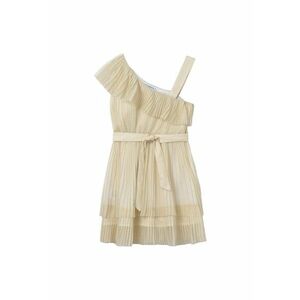Rochie fete 6977 - Poliamida - Bej - Bej imagine