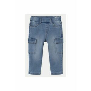 Pantaloni baieti 1578 - Bumbac/Poliester - 4 ani - Albastru imagine