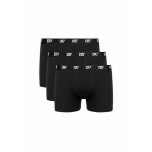 Set 3 boxeri barbati Cristiano Ronaldo Cr7 - 300 8100 49 - Bumbac/Elastan - M INTL - Negru imagine