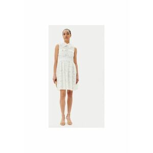 Rochie dama ACAB000749 - Bumbac/Poliamida - Alb imagine