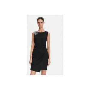 Rochie dama ACAB000805 - Poliester/Elastan - Negru imagine