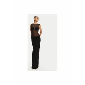 Rochie dama 25E251KN5922434 - Viscoza/Poliester - Negru - Negru imagine