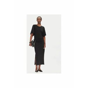 Rochie dama BBW4560 - Bumbac organic - Negru - Negru imagine