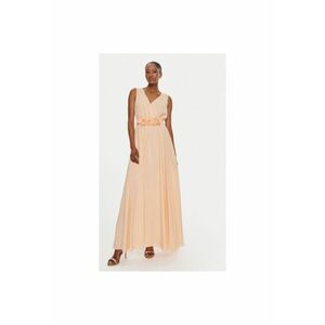 Rochie dama - 304371028 - Poliester - Portocaliu - Portocaliu imagine