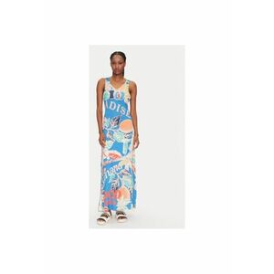 Rochie de vara dama PT2648CLD001 - Viscoza - Albastru - Albastru imagine