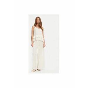 Pantaloni dama 4VW95F00C4 - Ecru imagine