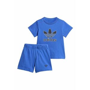 Set de tricou si pantaloni scurti din bumbac cu logo imagine