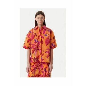 Camasa cu maneca scurta si imprimeu floral imagine
