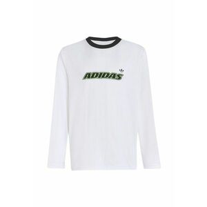 Bluza cu logo pe piept si guler contrastant imagine