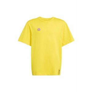 Tricou uni din bumbac cu maneci cazute imagine
