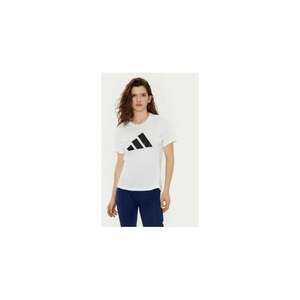 Tricou cu logo Alb/Negru imagine