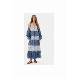 Rochie de vara dama PL953739 - Poliester - Albastru - Albastru imagine