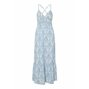 Rochie de vara dama 26036881 - Bumbac organic - Albastru deschis imagine