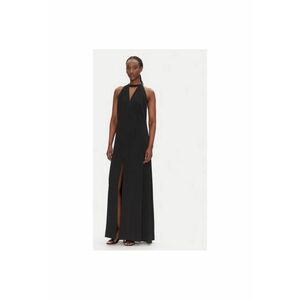Rochie dama 53-3388 - Poliester - Negru - Negru imagine