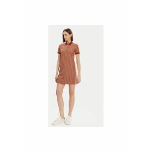 Rochie dama EF2655 - Poliester/Bumbac - Maro imagine