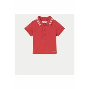 Tricou Polo baieti 190 - Bumbac/Elastan - Rosu imagine