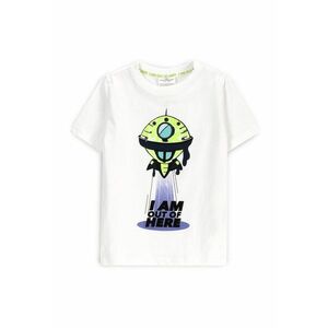 Tricou baieti WC5143202CBK - Bumbac - Alb - Alb imagine