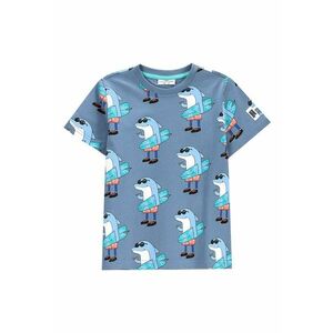 Tricou baieti WC5143203HBK - Bumbac - Albastru - Albastru imagine