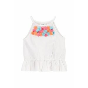 Top fete WC5143301FGK - Bumbac/Elastan - Alb - Alb imagine