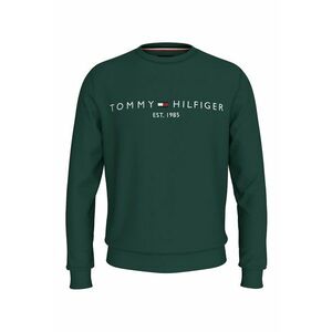 Bluza de trening din amestec de bumbac organic cu logo - Verde englez imagine