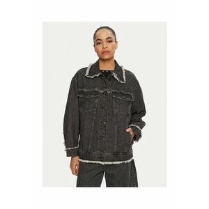 Geaca de blugi dama - 304998478 - Bumbac - Gri - Gri imagine