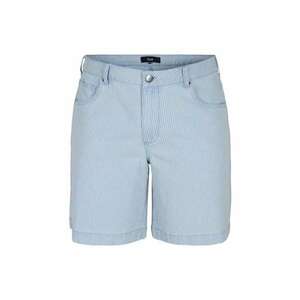 Pantaloni scurti din denim dama - 301822325 - Bumbac - Albastru imagine